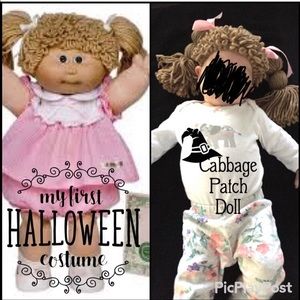 Cabbage Patch Doll’s hair hat costume
